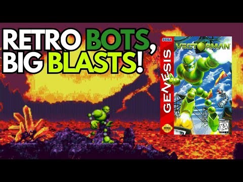 Vectorman LIVE! Sega Genesis Nostalgia Blast 🚀 Retro Gaming Stream