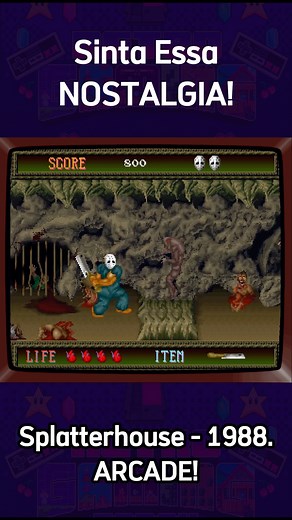 3.5K views · 53 reactions | Splatterhouse - 1988. Plataformas: TurboGrafx-16, PlayStation 4, Nintendo Switch, Ver mais. | Generation Nostalgia | Facebook