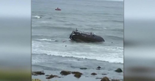 Boat capsizes in suspected human smuggling operation in Southern California