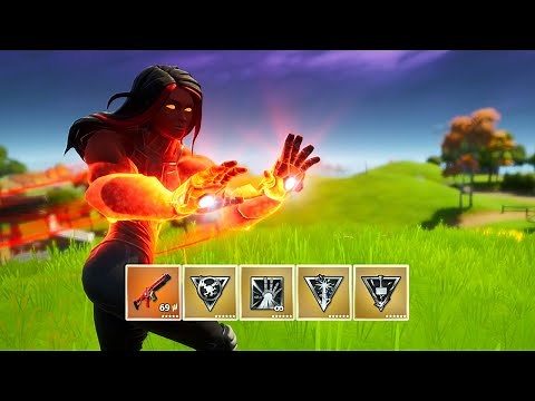 Fortnite All NEW Mythic Weapons in One Game (Iron Man's Repulsor, Unibeam & Thor's Mjolnir Strike)