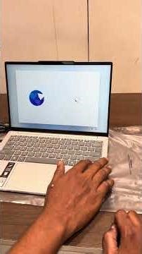 Unboxing & intial setup video of Lenovo slim5 Lap at Croma. மடிக்கணினி ஆரம்ப அமைப்பு செயல்படுத்துதல்