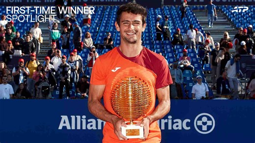 Mariano Navone on making dream come true, hamburger reward: First-Time Winner Spotlight | ATP Tour | Tennis