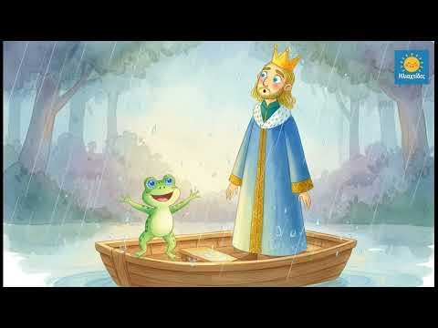 🔤 B: Μαθαίνω τα Γραμματάκια μου με Παραμύθια: Ο Βάτραχος και ο Βασιλιάς 🐸 | Ηλιαχτίδες