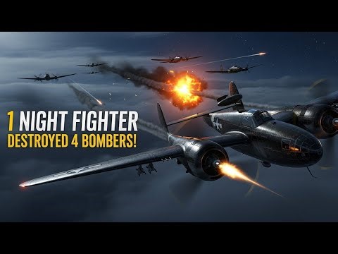 They Never Saw Him Coming: How One P-61 Night Fighter Brought Down Four Bombers