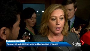 Ontario parents of children with autism confront Minister