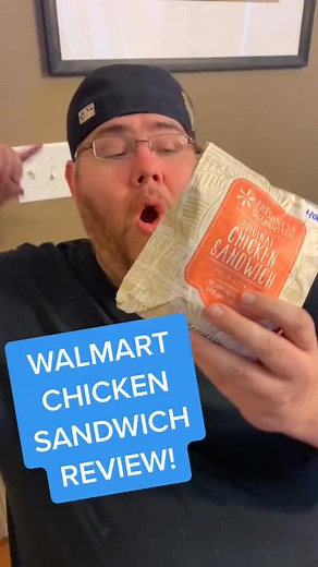 2.3K views · 77 reactions | The Walmart crispy chicken sandwich review!! #fyp #food #foryou#182 | Kidbehinda Camera | Facebook