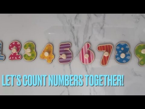 Let’s Count Numbers Together | Learning Video For Toddlers