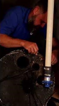 Simple trick on how to remove check valve without getting soaked