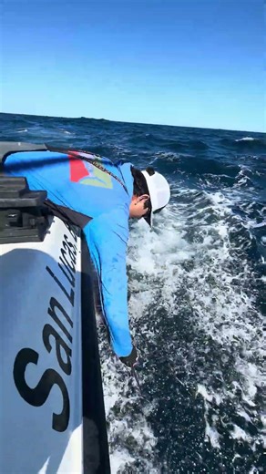 Striped Marlin Action in Cabo San Lucas! Using a Cooper head Nash Lure. #cabofishing #fishing