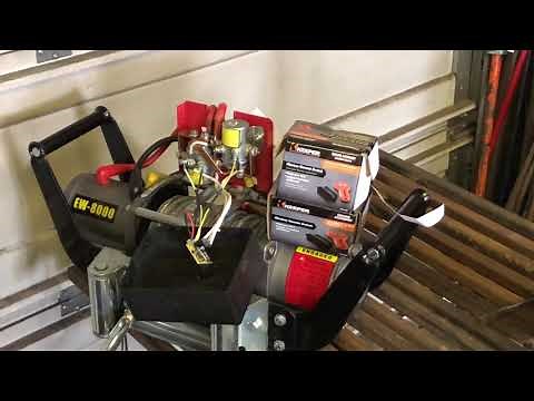 12V Winch/Remote Control Installation