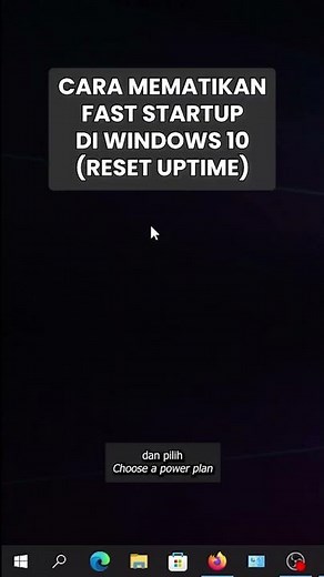 UP TIME TIDAK RESET WALAU SUDAH SHUTDOWN? BERIKUT CARA MEMATIKAN FITUR FAST STARTUP!