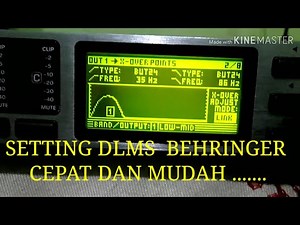 CARA MUDAH SETING DLMS BEHRINGER DCX 2496