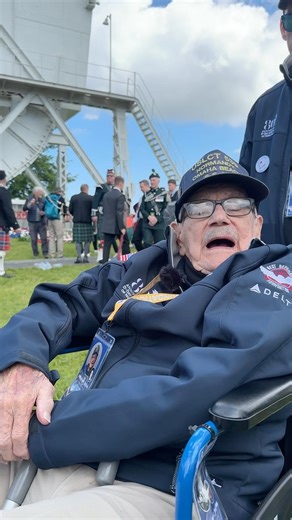 6.3K views · 857 reactions | D-Day veteran Dick Rung was 19 when he was assigned to a tank landing craft that landed on Omaha Beach on June 6, 1944. Now 99, the memory is still alive as he recounts time spent hosing down the deck of the blood of those killed. ‘I don’t think about it all the time, but sometimes D-Day is yesterday’ | Joël Stoppels Battlefield Tours | Facebook