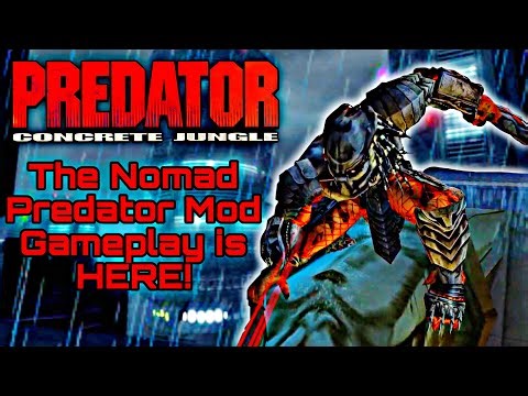 Predator: Concrete Jungle - Nomad Predator Mod Gameplay! (Full Game) (4K 60FPS)