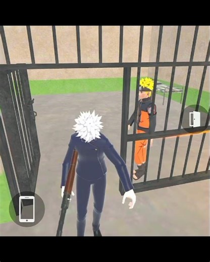 Indian theft auto simulator Gojo VS Police 💥 #shorts #trending #gamingfact