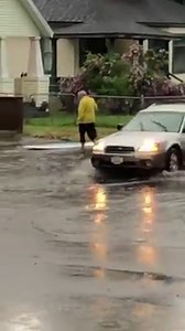 61K views · 607 reactions | Recreational activities we saw during Spokane flooding Thursday evening Swimming ✔️ Kayaking ✔️ and now Paddleboarding ✔️ Viewer M'Liss Bush sent us this video from the Garland District. | KHQ Local News | Facebook