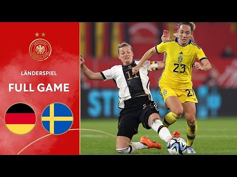 Germany vs. Sweden | Full Game | Women's Friendly