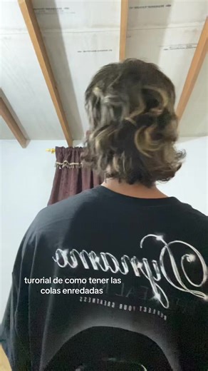 Tutorial para colas de cabello enredadas