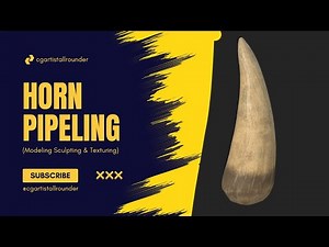 How to Make Your Own 3D Horns (Modeling & Texturing)
