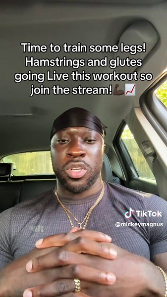 Live Stream Hamstrings and Glutes Workout Session