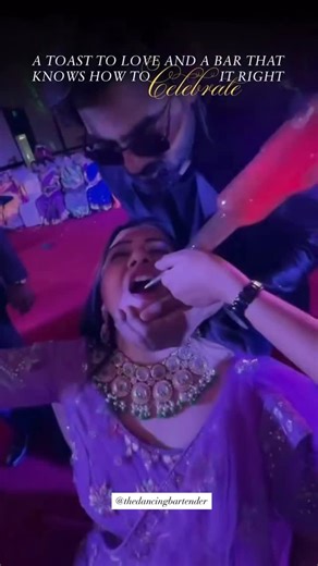 Thebartender House on Instagram: "Sangeet scenes getting hotter — bar’s on fire & shots are higher!” 🔥🥃"