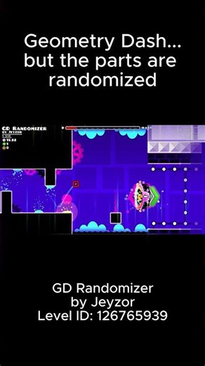 Geometry Dash... but the parts are randomized #geometrydash