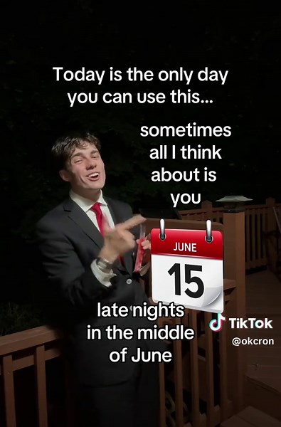 LATE NIGHTS IN THE MIDDLE OF JUNE #june #middleofjune #okcron | late nights in middle of june