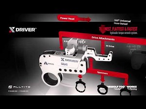 The X Driver® Hydraulic Torque Wrench System