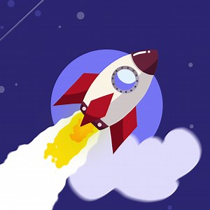 Rocket Launch into Space | Free Stock Video Footage