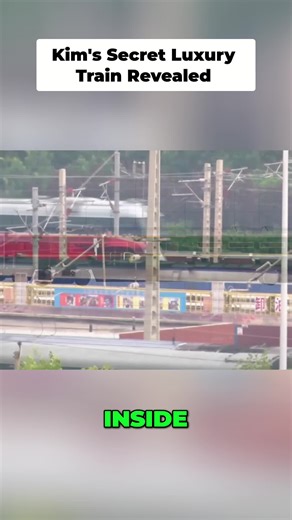 #2 Kim Jong Un's Secret Luxury Train Revealed!