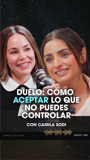 La vida nos sorprende con la pérdida de un momento a otro. Todo puede cambiar en cuestión de segundos y en momentos así, sentimos con más fuerza que este proyecto está sostenido por algo más grande que nosotras, una guía que siempre nos muestra el camino que queremos compartir con ustedes.🤍🙏 Desde ese mismo lugar de respeto, hoy compartimos un episodio con @camilasodi_ en donde hablamos sobre la pérdida y el duelo, deseando que sea un abrazo para tod@s los corazones que atraviesan este proceso