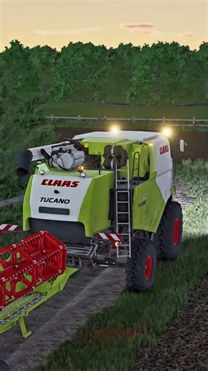 POWRÓT Z POLA CLAASEM #fs25 #fs22 #farming