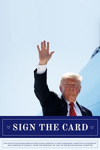 1M views · 2.9K reactions | Nothing could make the President’s birthday better than to see your signature and warm wishes for his 72nd birthday. Please sign your name on his OFFICIAL birthday card assembled by everyone at Team TRUMP. | Donald J. Trump | Facebook