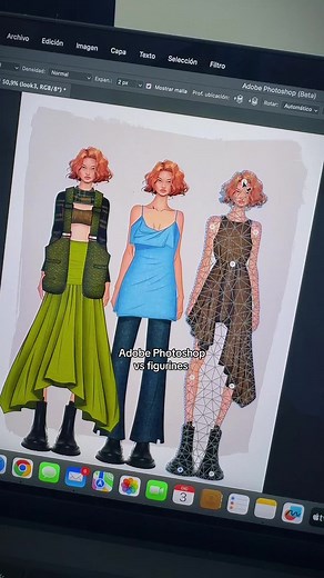 Dibujo de Figurines de Moda en Adobe Photoshop