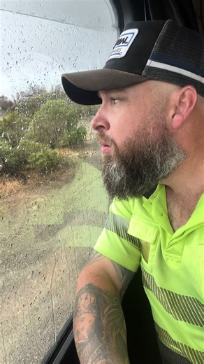 Hour From Adelaide and God Releases his Wrath #trending #truck #fyp #truckinglife #truckie #trucking #trucks #trucklife #storm #adelaide