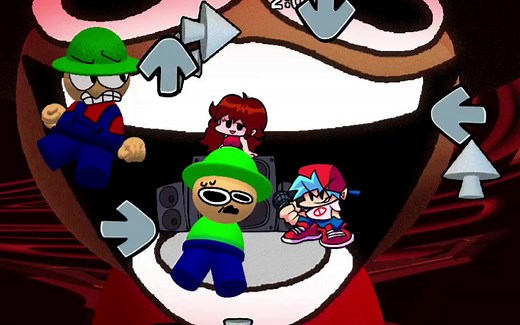 FNF巨难曲！《大风车》 applecore新版通关！