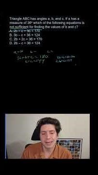 Perfect Scorers Still Get This Wrong (Bonus info in comments) #satmath #conceptual