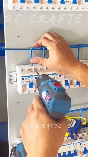 Industrial Breaker Panel Jumper Wiring Cable Organization Hacks ⚡