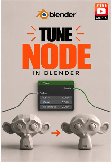 You must know this secret node in Blender to improve your scenes #blendertips #blendertricks