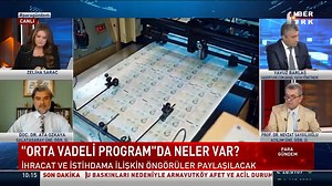Orta Vadeli Program bugün açıklanacak. Ekonominin yol haritasında neler var? #ParaGündem'de Zeliha Saraç sordu; Atılım Üniversitesi Öğretim Üyesi Prof. Dr. Nevzat Saygılıoğlu yanıtladı. | Habertürk TV