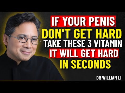 50+ Men: 3 Essential Vitamins for Energy, Performance & Vitality | Dr William Li