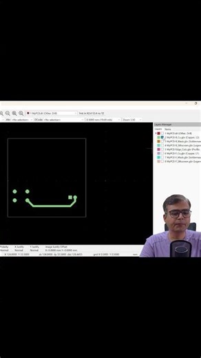 KiCad 9 PCB Gerber file inspection