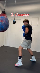 Overhand Counter in Boxing🥊 Risky way of countering in the deeper rounds #boxing #rohanpolanco #skilltraining #theerainers | Theblueprintboxing