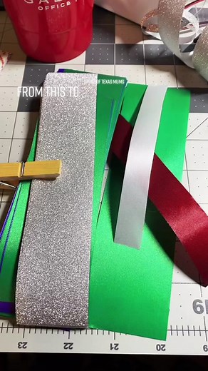 Loops for braids and Mum heads! The loops can also be made into a heart. #spiritoftexasmums #hoco#mums#homecoming#2022