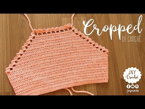 Crochet crop top | for beginners - JNY Crochet