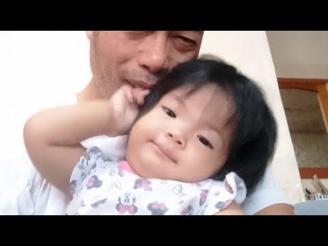 Cute Bella and Daddy GrandPa morning routine @225
