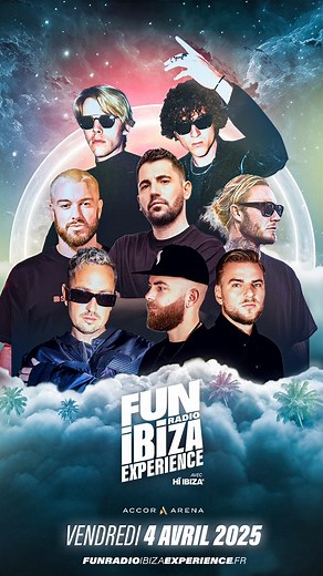 29K views · 242 reactions | Dimitri Vegas, James Hype, Morten, Ofenbach, Robin Schulz, Showtek… ils seront tous présents le vendredi 4 avril à Fun Radio Ibiza Experience ✨殺Pour remporter vos places, écoutez Fun Radio 勺 | Fun Radio | Facebook