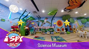 Join KidVision on an I Spy 360° adventure to the Museum of Discovery and Science in Fort Lauderdale! As we explore different exhibits like the STEM Learning Lab, Makerspace and Discovery Center, children will learn fun vocabulary words. It's time to play! Drag your mouse or finger around the screen to start. https://www.kidvisionprek.org/about.jsp | KidVision Pre-K
