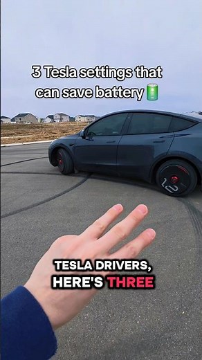 If you drive a Tesla, check these settings. ⚡️ #tesla #automobile #ev