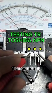 How to test power transistor #electronics #tutorial | Mark Louie Vargas Belmes